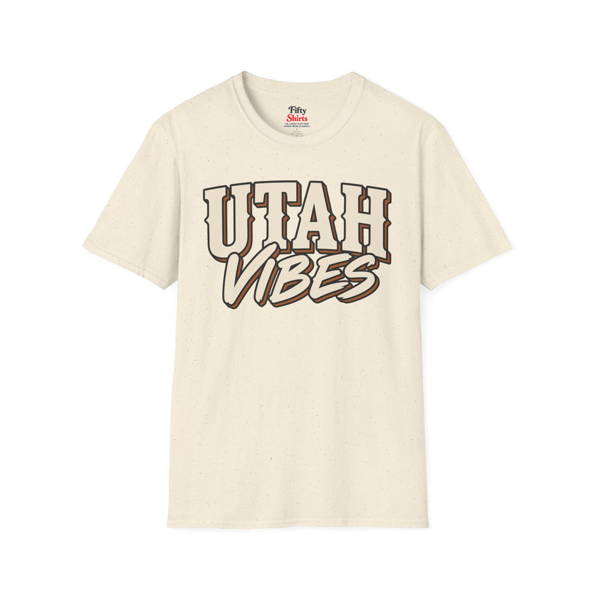 Utah Vibes Unisex Softstyle T Shirt State Name Graphic Tee
