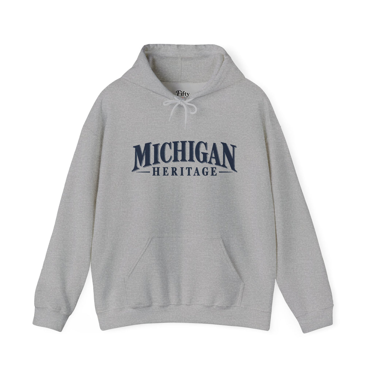 Michigan Heritage Unisex Hoodie State Name Graphic