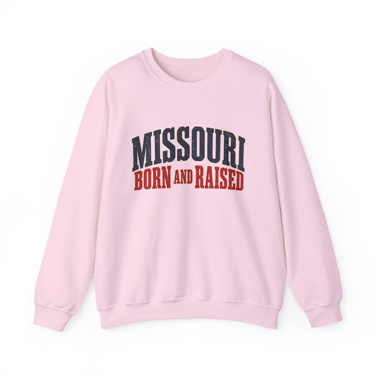 Missouri Born and Raised Midwest Heritage Unisex Sweatshirt Graphic