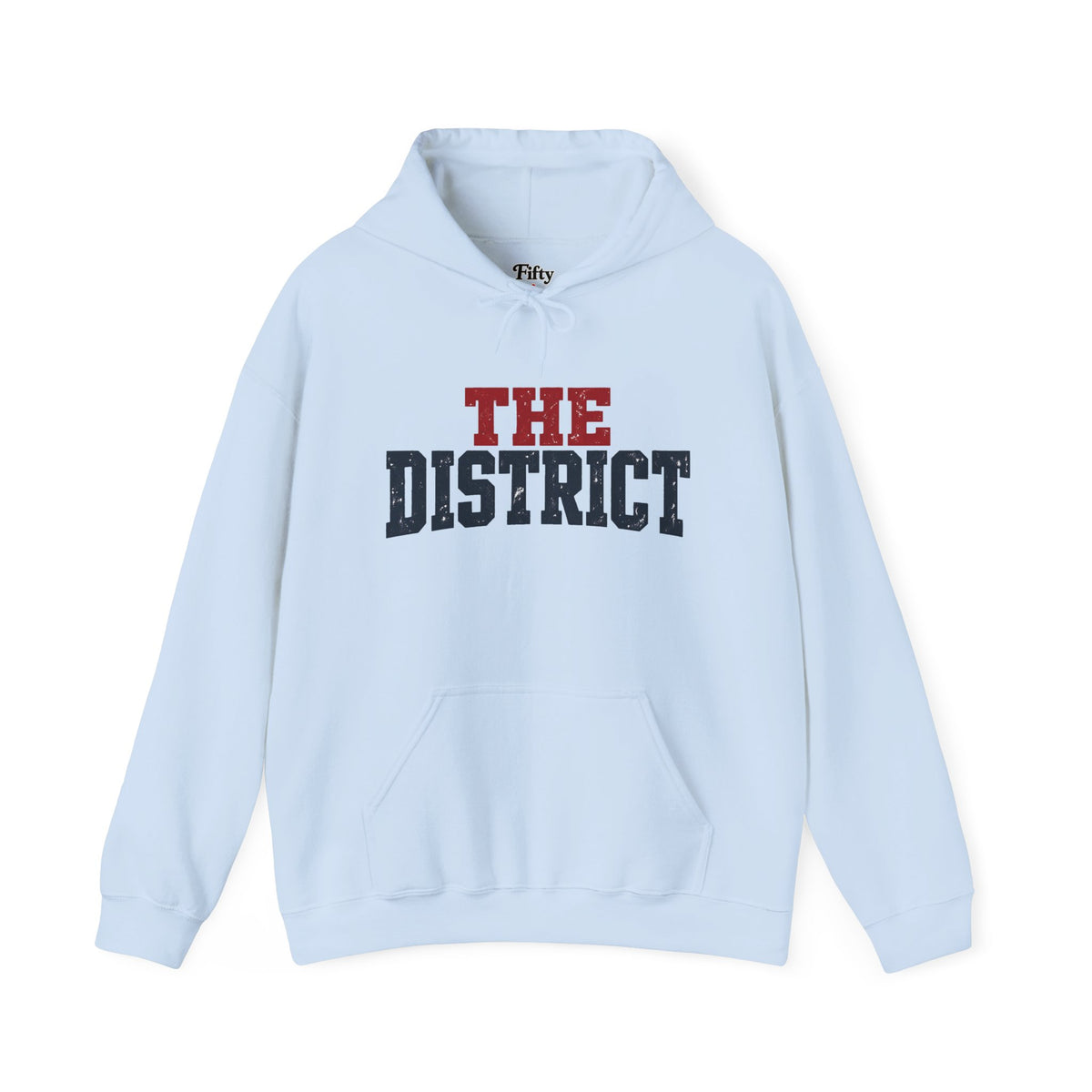 Washington DC The District Unisex Hoodie State Name Graphic