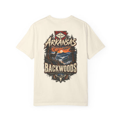 Arkansas Backwoods Unisex Comfort Color 1717 Streetwear Graphic Tee