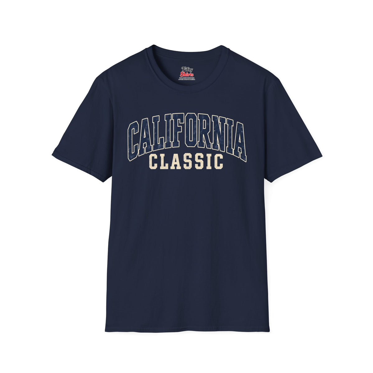 California Classic Unisex Softstyle T Shirt State Name Graphic Tee