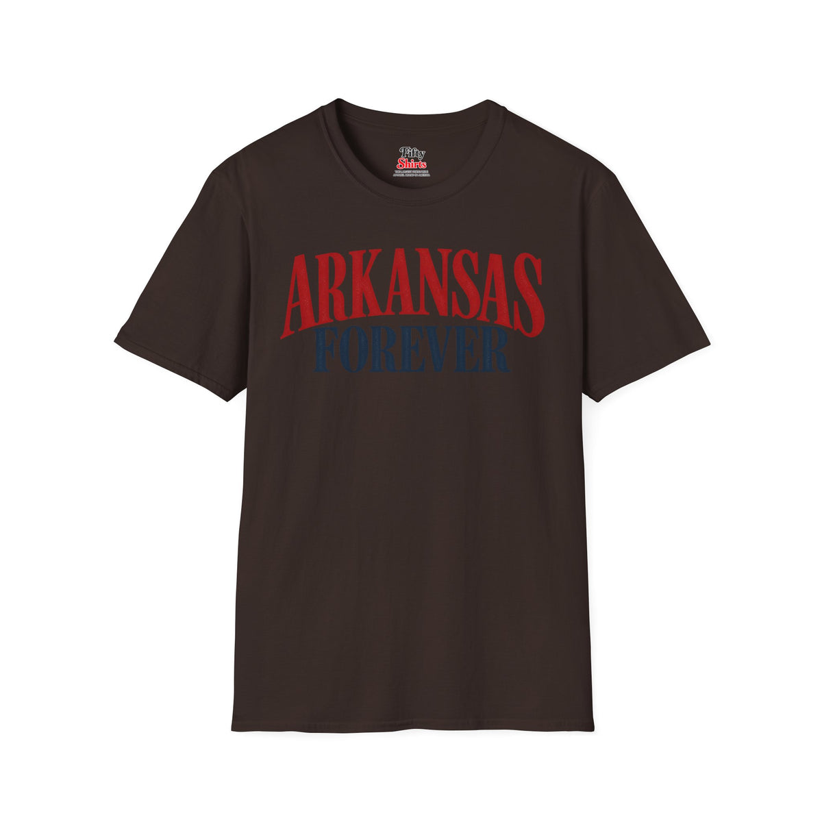 Arkansas Forever Unisex Softstyle T Shirt State Name Graphic Tee