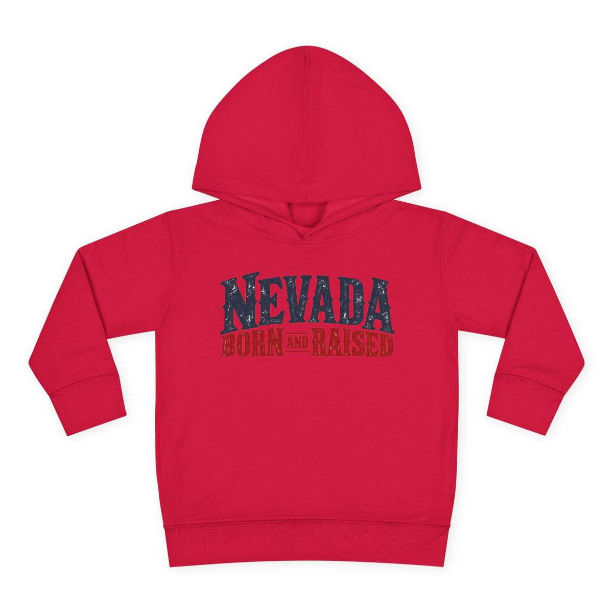 Nevada Born and Raised Classic Ranchwear Unisex Toddler Pullover Fleece Hoodie