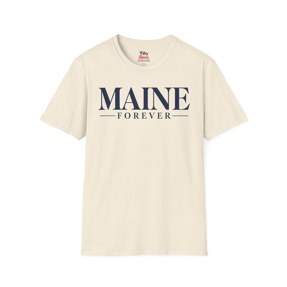 Maine Forever Unisex Softstyle T Shirt State Name Graphic Tee