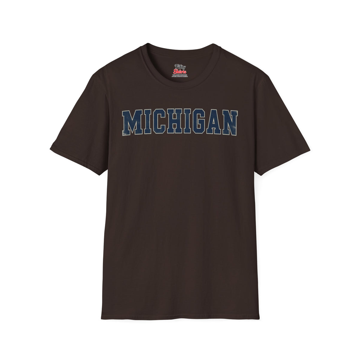 Michigan Unisex Softstyle T Shirt State Name Graphic Tee
