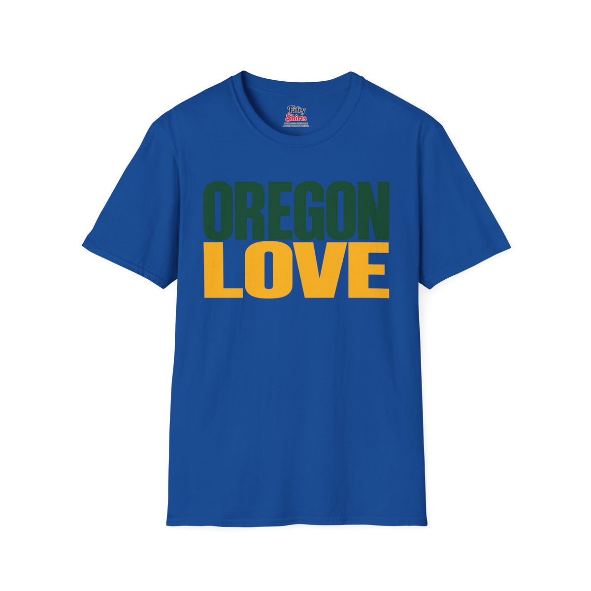 Oregon Love Unisex Softstyle T Shirt State Name Graphic Tee