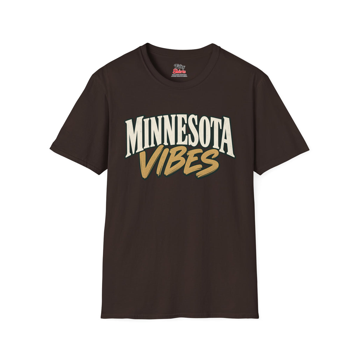Minnesota Vibes Unisex Softstyle T Shirt State Name Graphic Tee