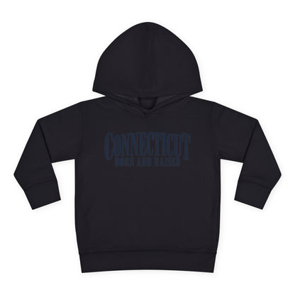 Connecticut Born and Raised Luxury Heritage Unisex Toddler Pullover Fleece Hoodie