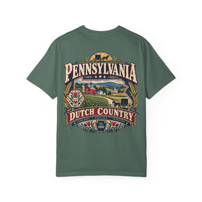 Pennsylvania Dutch Country Unisex Comfort Color 1717 Streetwear Graphic Tee