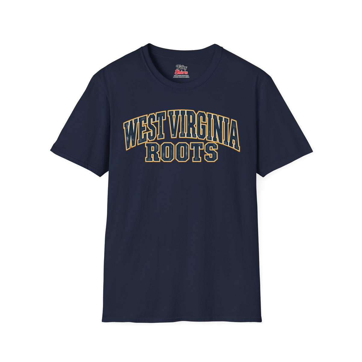 West Virginia Roots Unisex Softstyle T Shirt State Name Graphic Tee