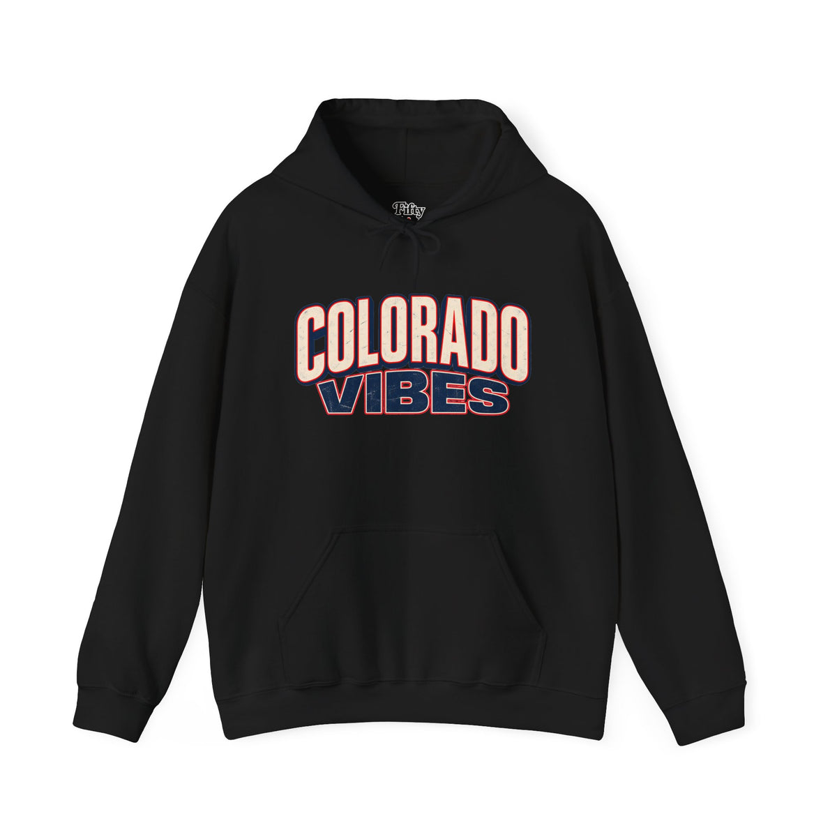 Colorado Vibes Unisex Hoodie State Name Graphic
