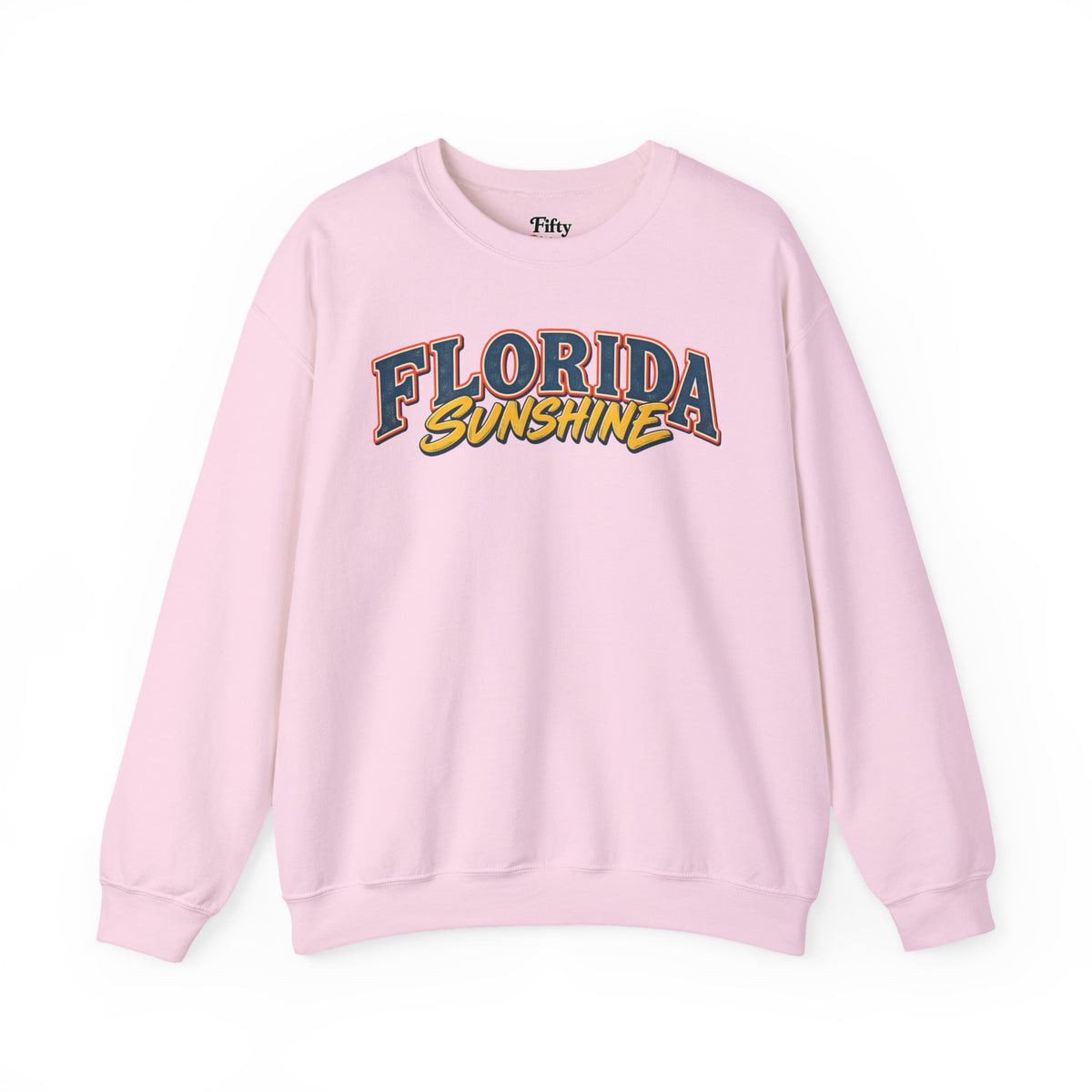 Florida Sunshine Unisex Crewneck Sweatshirt State Name Graphic