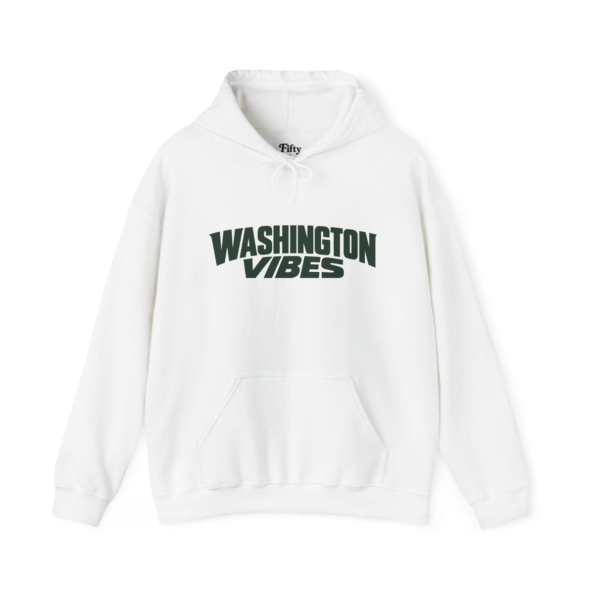 Washington Vibes Unisex Hoodie State Name Graphic