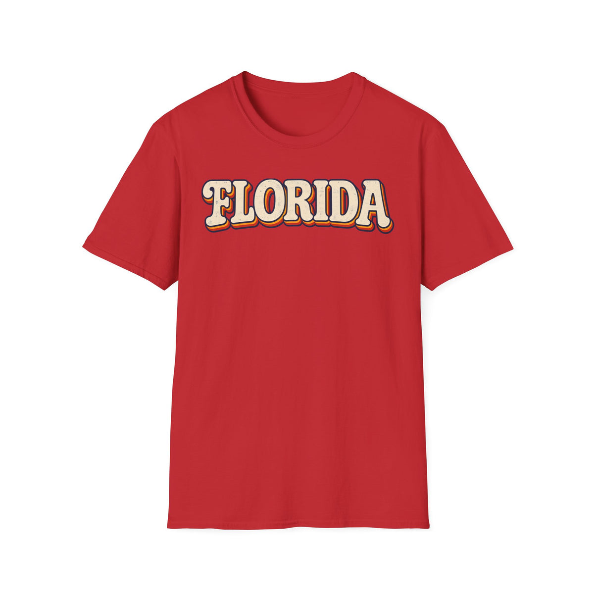 Florida Unisex Softstyle T Shirt State Name Graphic Tee