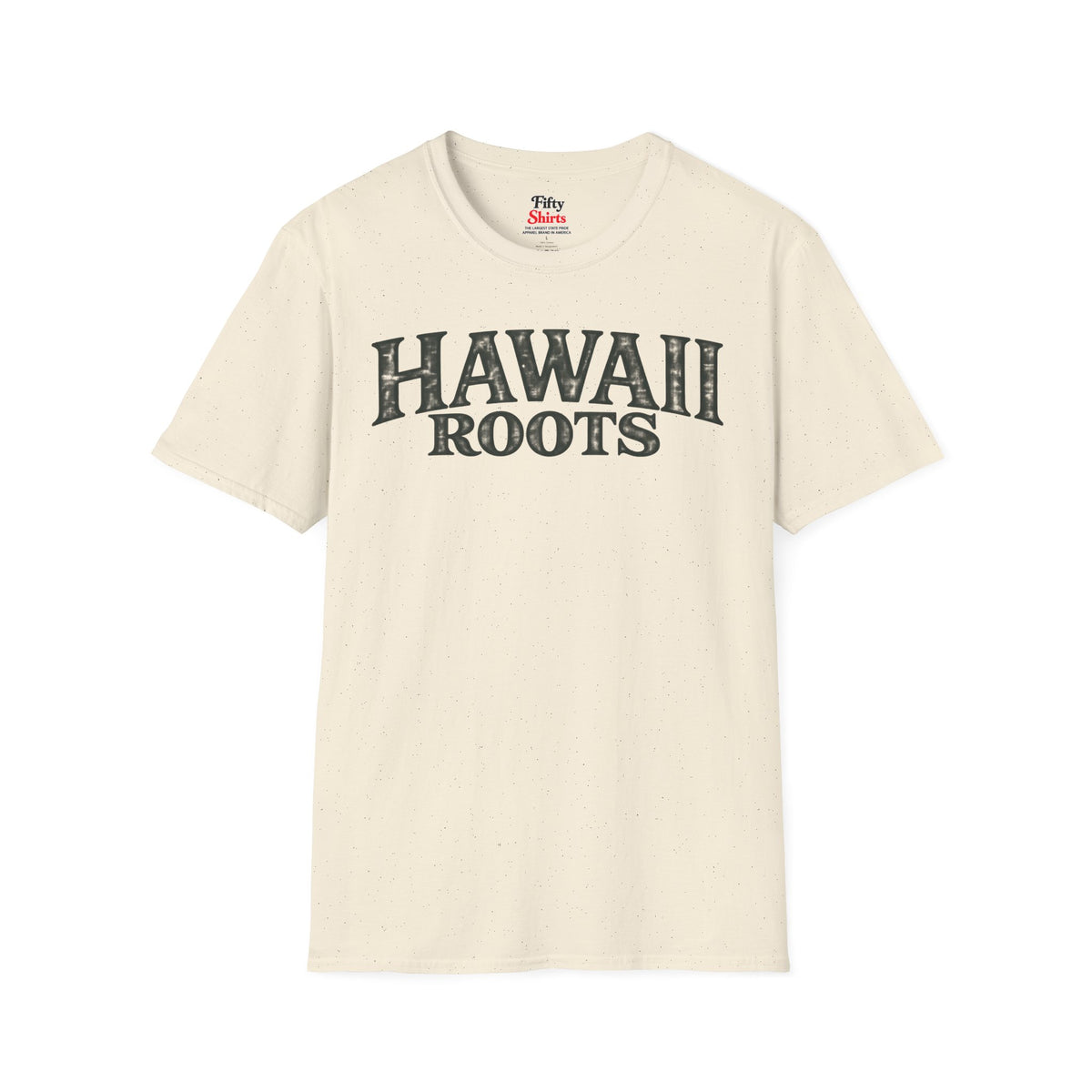 Hawaii Roots Unisex Softstyle T Shirt State Name Graphic Tee