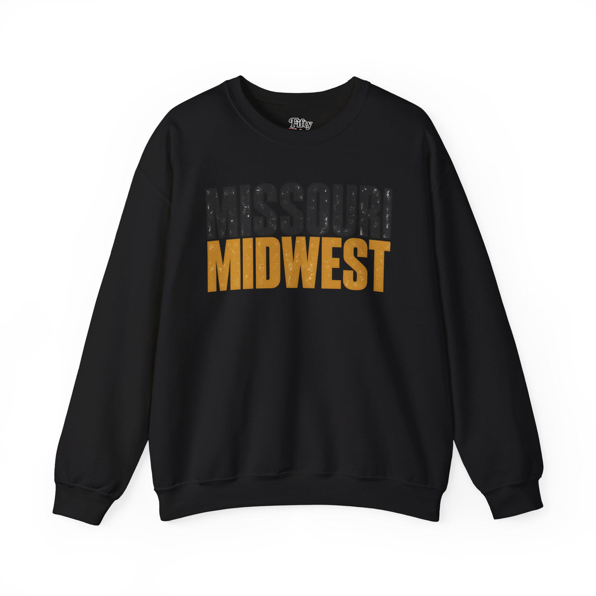 Missouri Midwest Unisex Crewneck Sweatshirt State Name Graphic