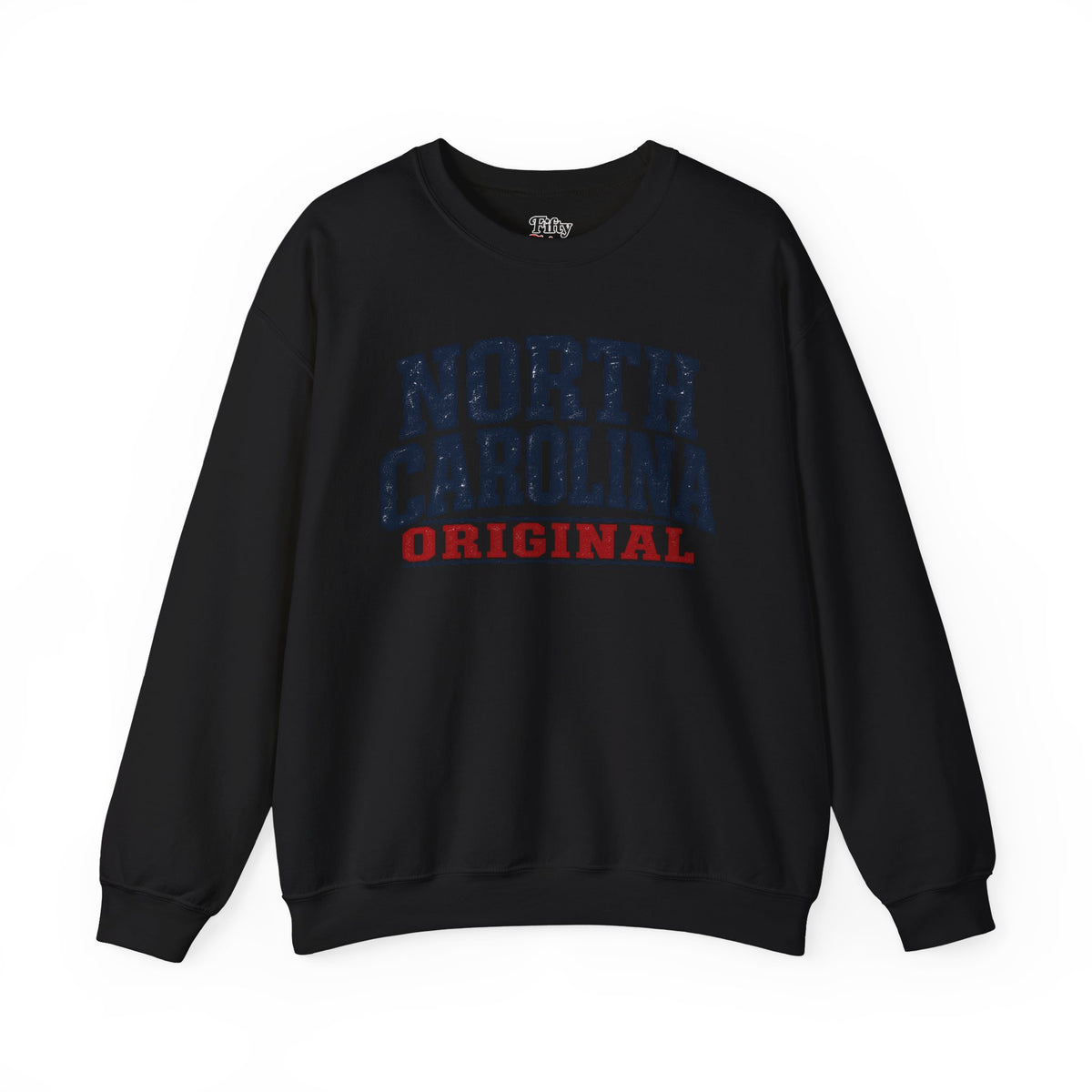 North Carolina Original Unisex Crewneck Sweatshirt State Name Graphic