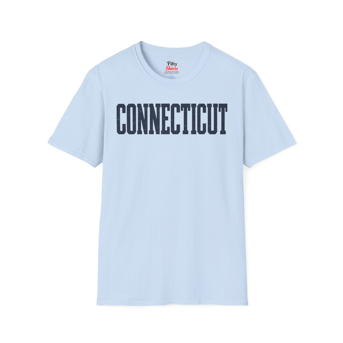 Connecticut Unisex Softstyle T Shirt State Name Graphic Tee