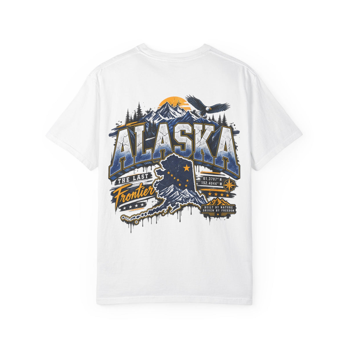 Alaska Street Legacy  Unisex Comfort Color 1717 Streetwear Graphic Tee