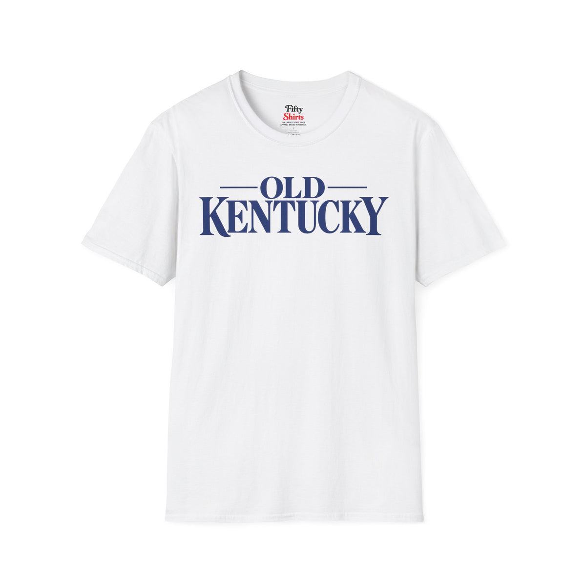 Old Kentucky Unisex Softstyle T Shirt State Name Graphic Tee