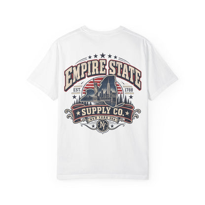 New York Empire State Supply Co. Unisex Comfort Color 1717 Streetwear Graphic Tee