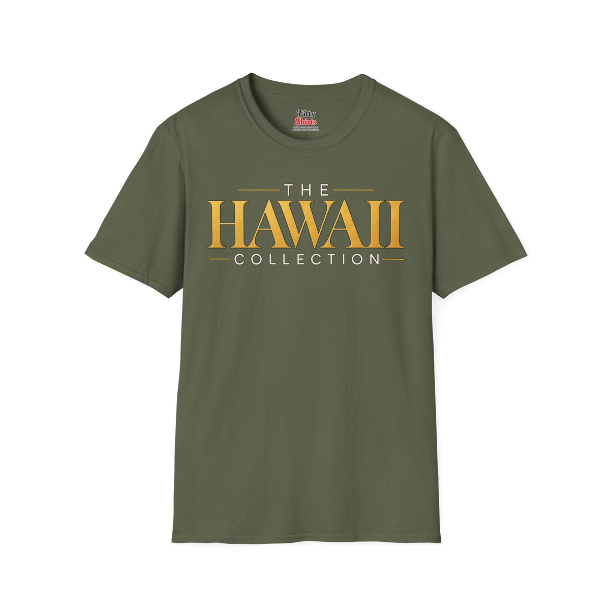 The Hawaii Collection Unisex Softstyle T Shirt State Name Graphic Tee