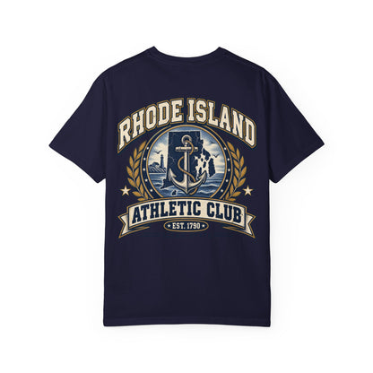Rhode Island Athletic Club Unisex Comfort Color 1717 Streetwear Graphic Tee