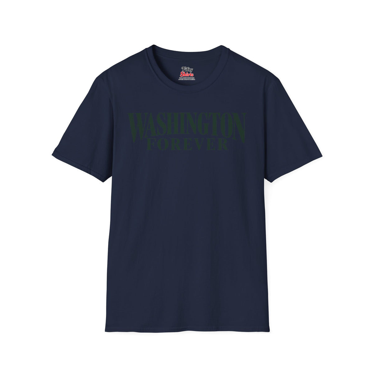 Washington Forever Unisex Softstyle T Shirt State Name Graphic Tee