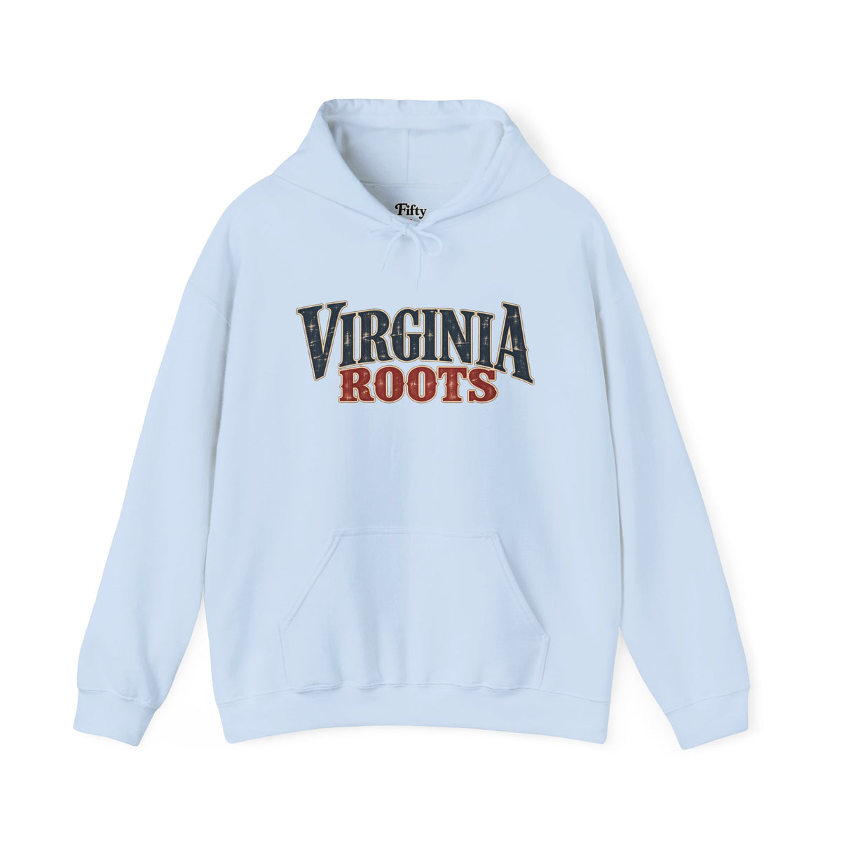 Virginia Roots Unisex Hoodie State Name Graphic