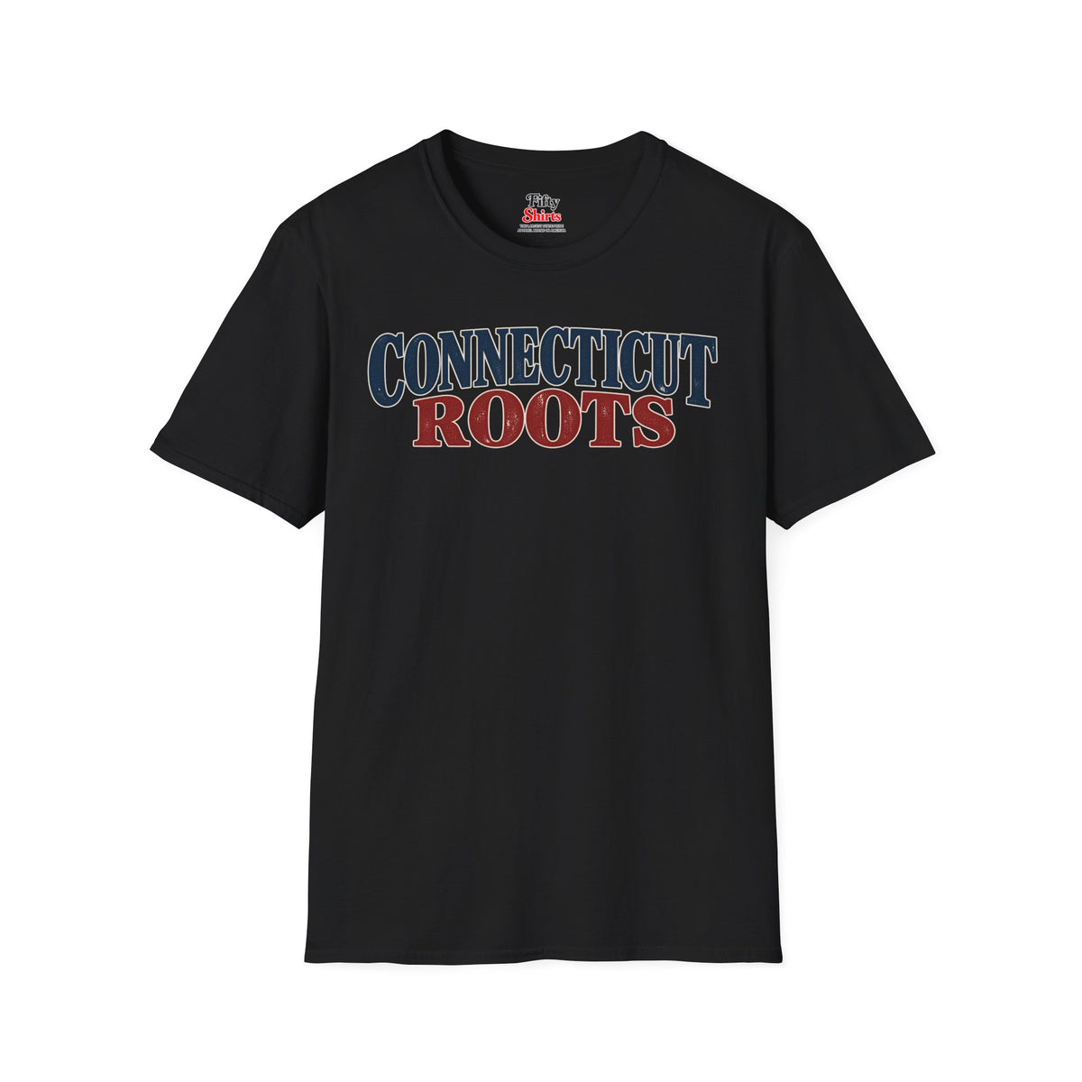 Connecticut Roots Unisex Softstyle T Shirt State Name Graphic Tee