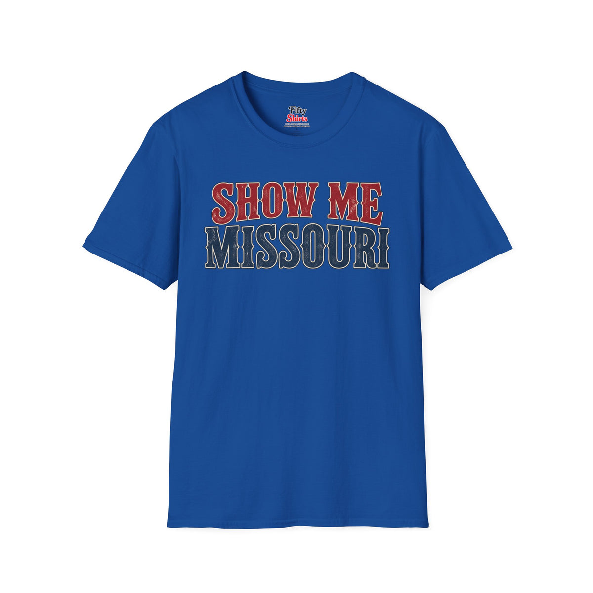 Show Me Missouri Unisex Softstyle T Shirt State Name Graphic Tee