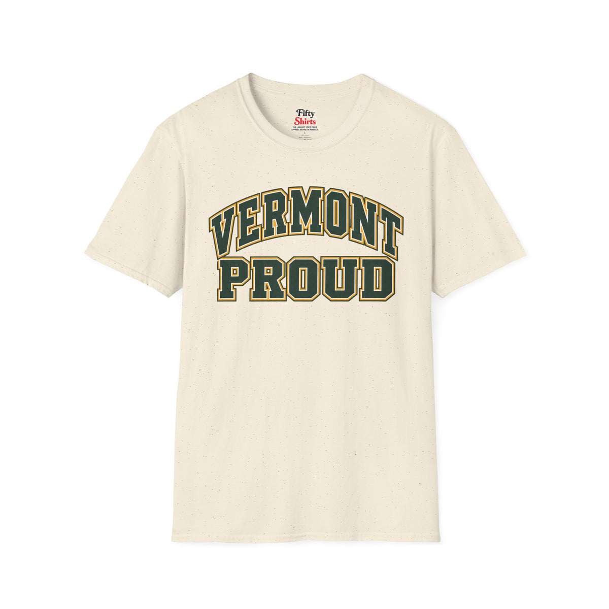 Vermont Proud Unisex Softstyle T Shirt State Name Graphic Tee