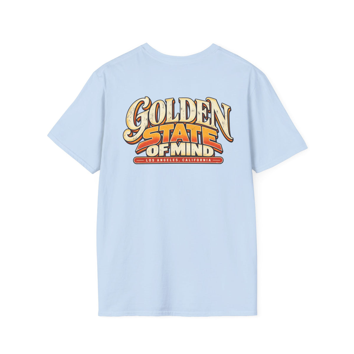 Golden State Of Mind Los Angeles Unisex Softstyle Graphic Tee