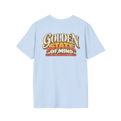Golden State Of Mind Los Angeles Unisex Softstyle Graphic Tee