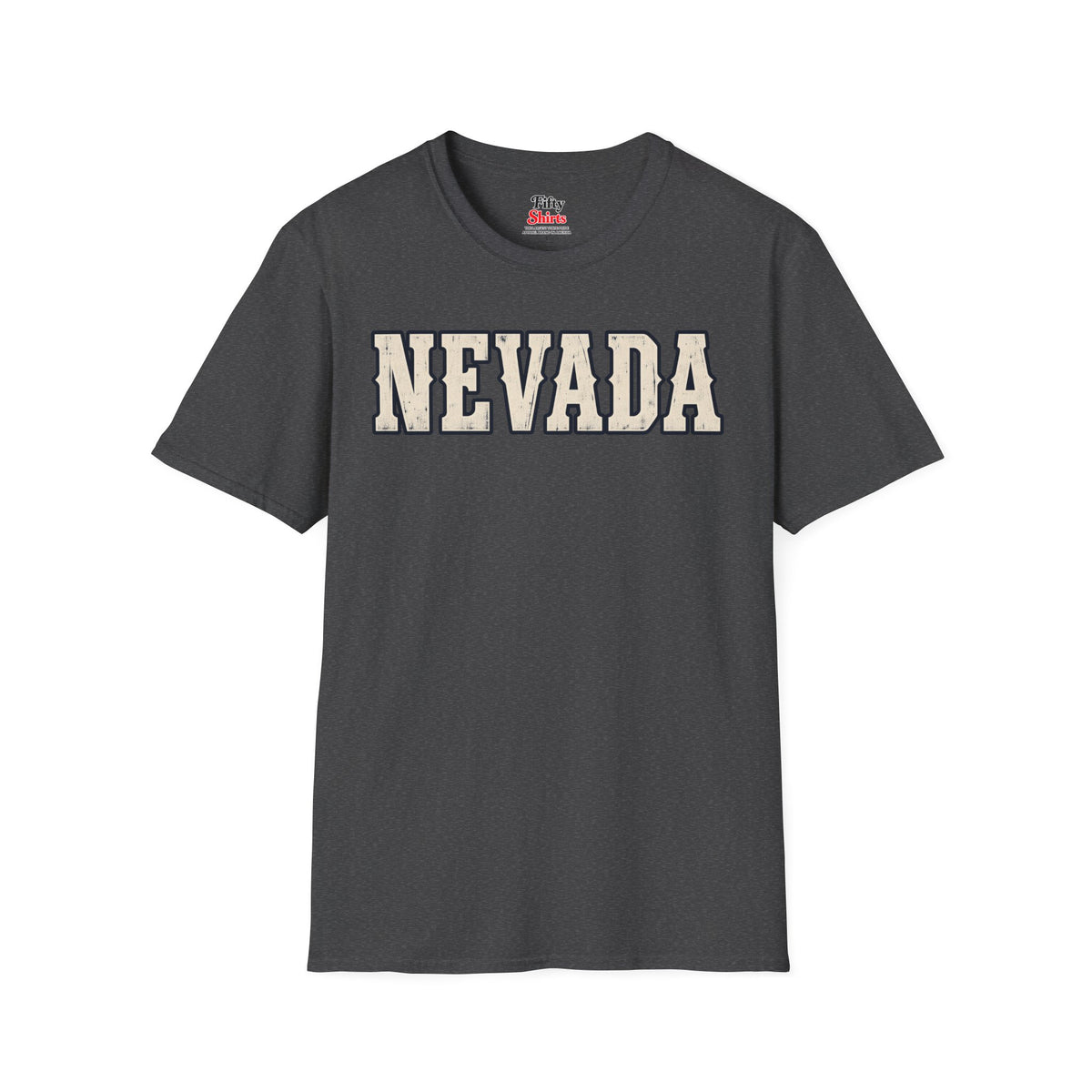 Nevada Unisex Softstyle T Shirt State Name Graphic Tee