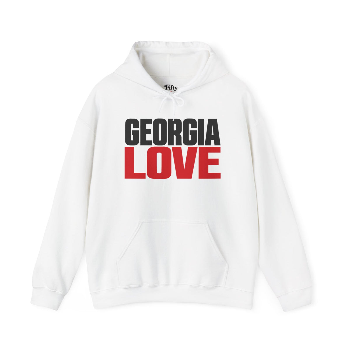 Georgia Love Unisex Hoodie State Name Graphic