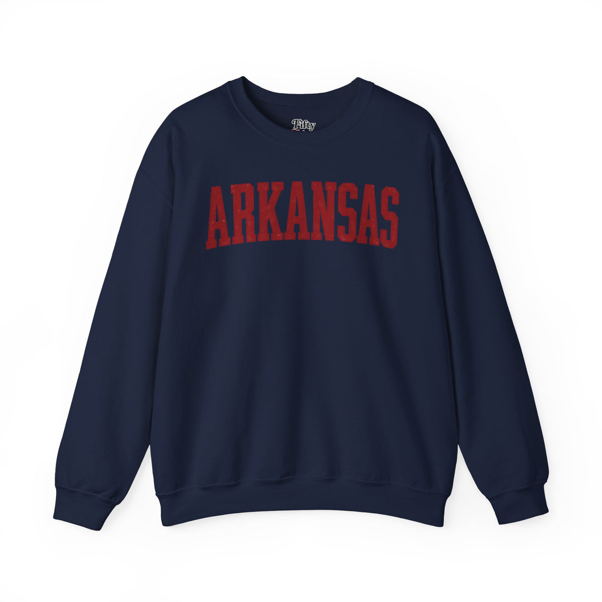 Arkansas Unisex Crewneck Sweatshirt State Name Graphic