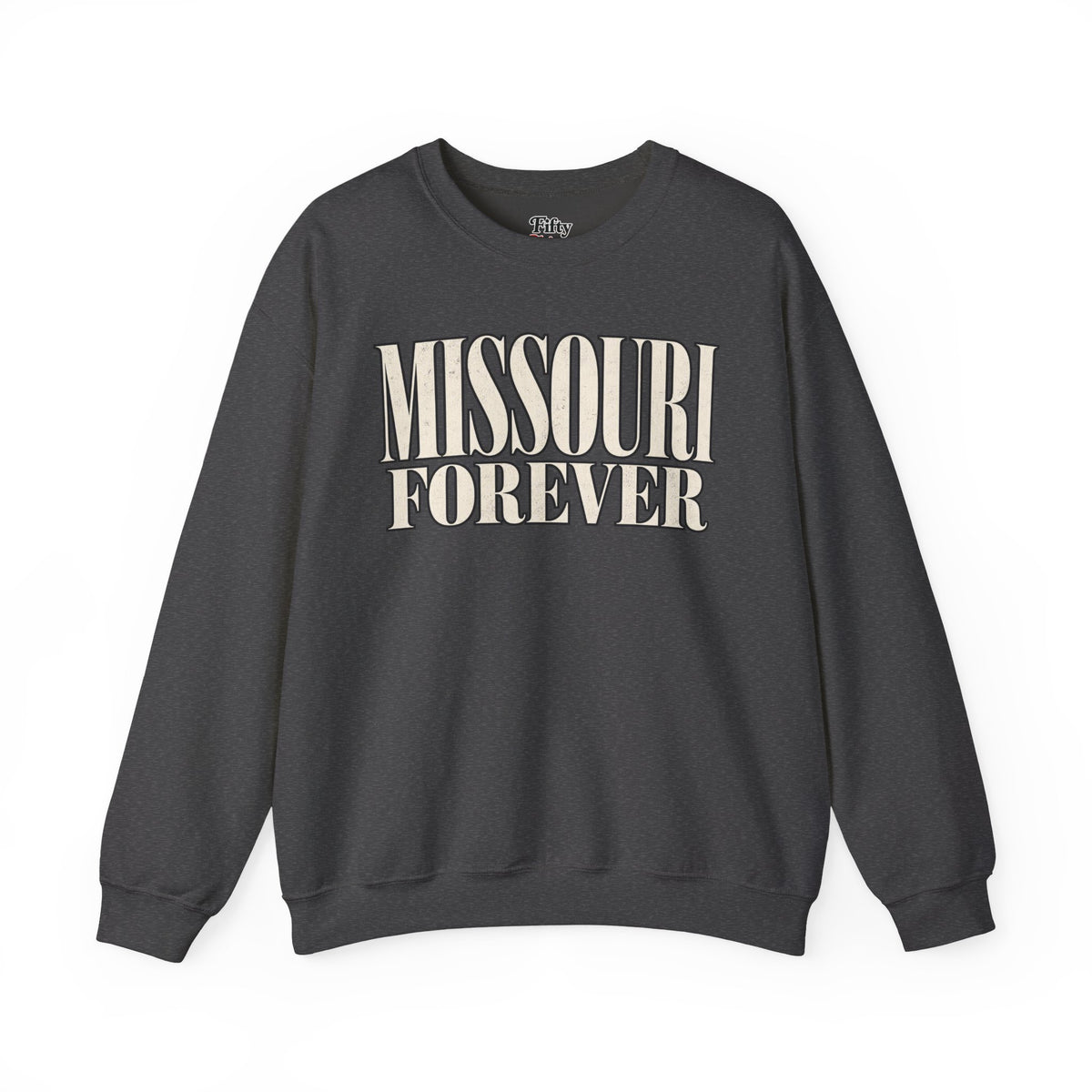 Missouri Forever Unisex Crewneck Sweatshirt State Name Graphic