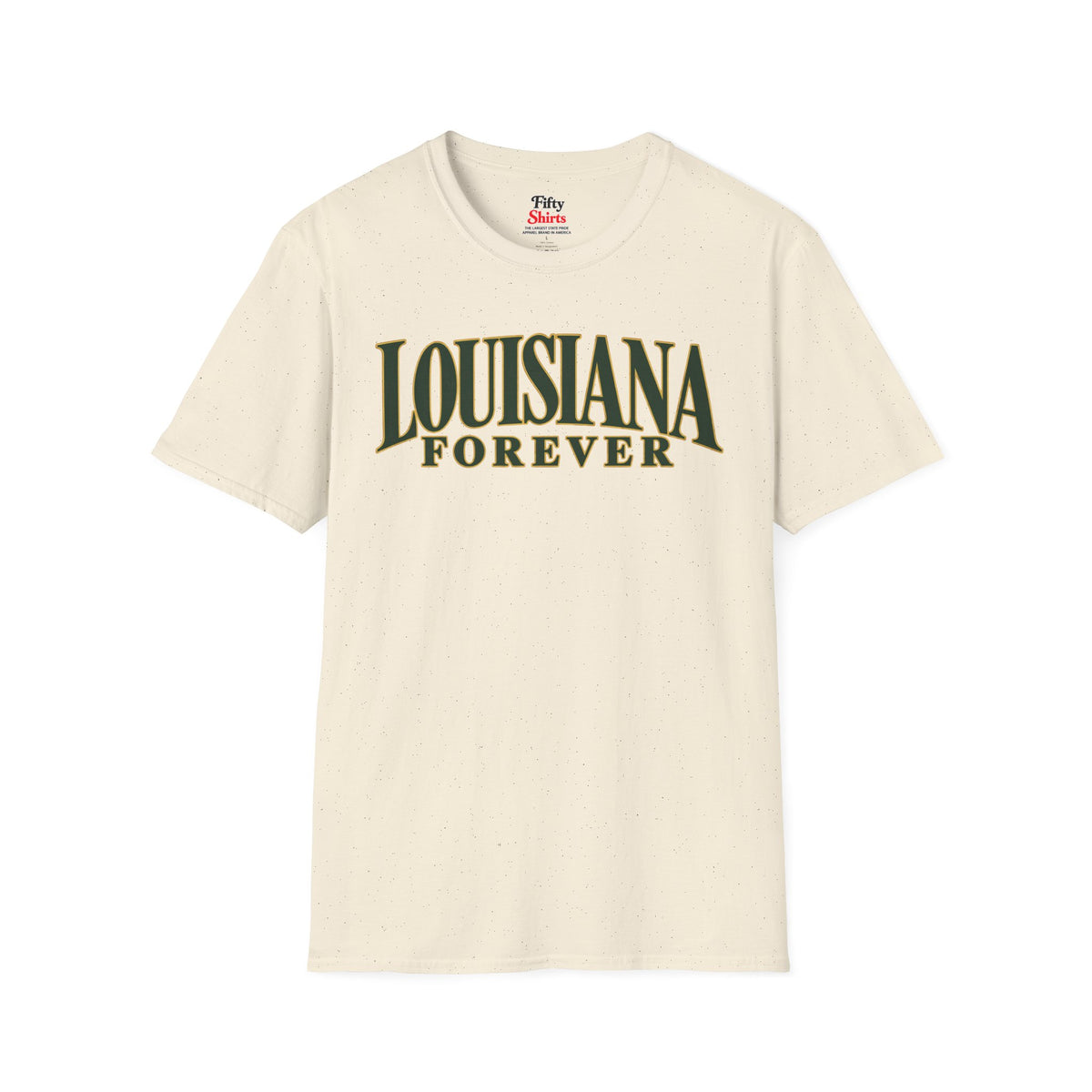 Louisiana Forever Unisex Softstyle T Shirt State Name Graphic Tee