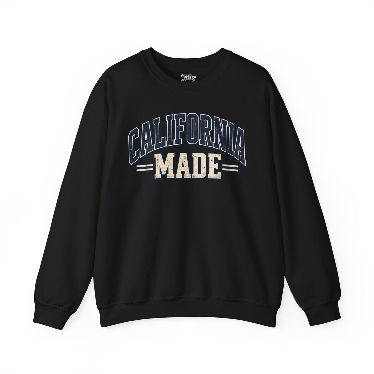 California Made Unisex Crewneck Sweatshirt State Name Graphic