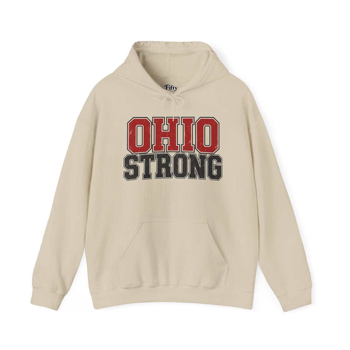 Ohio Strong Unisex Hoodie State Name Graphic