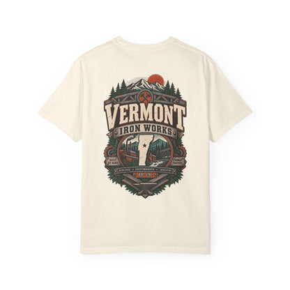 Vermont Iron Works Unisex Comfort Color 1717 Streetwear Graphic Tee