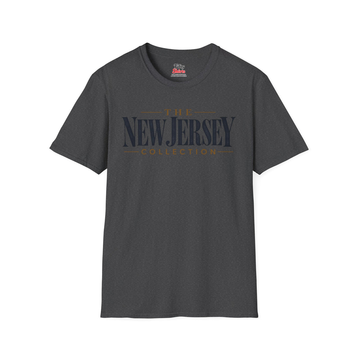 The New Jersey Collection Unisex Softstyle T Shirt State Name Graphic Tee