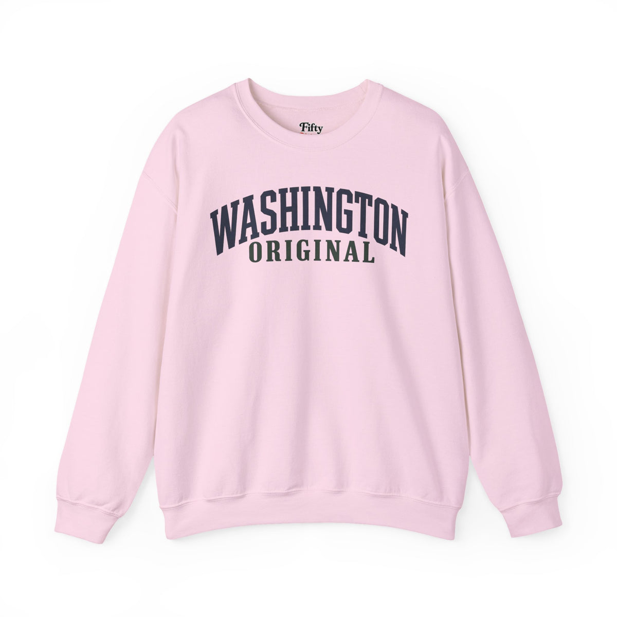 Washington Original Unisex Crewneck Sweatshirt State Name Graphic