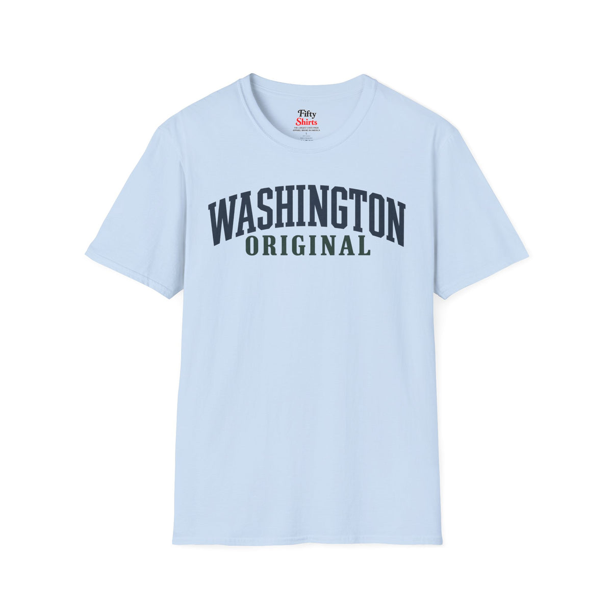 Washington Original Unisex Softstyle T Shirt State Name Graphic Tee