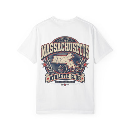 Massachusetts Athletic Club Unisex Comfort Color 1717 Streetwear Graphic Tee