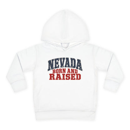 Nevada Born and Raised Desert Heritage Unisex Toddler Pullover Fleece Hoodie