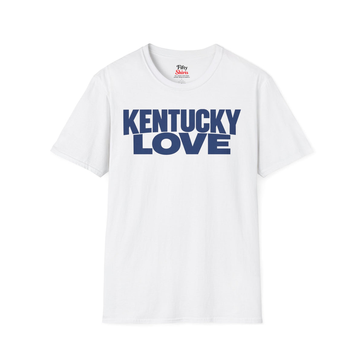 Kentucky Love Unisex Softstyle T Shirt State Name Graphic Tee