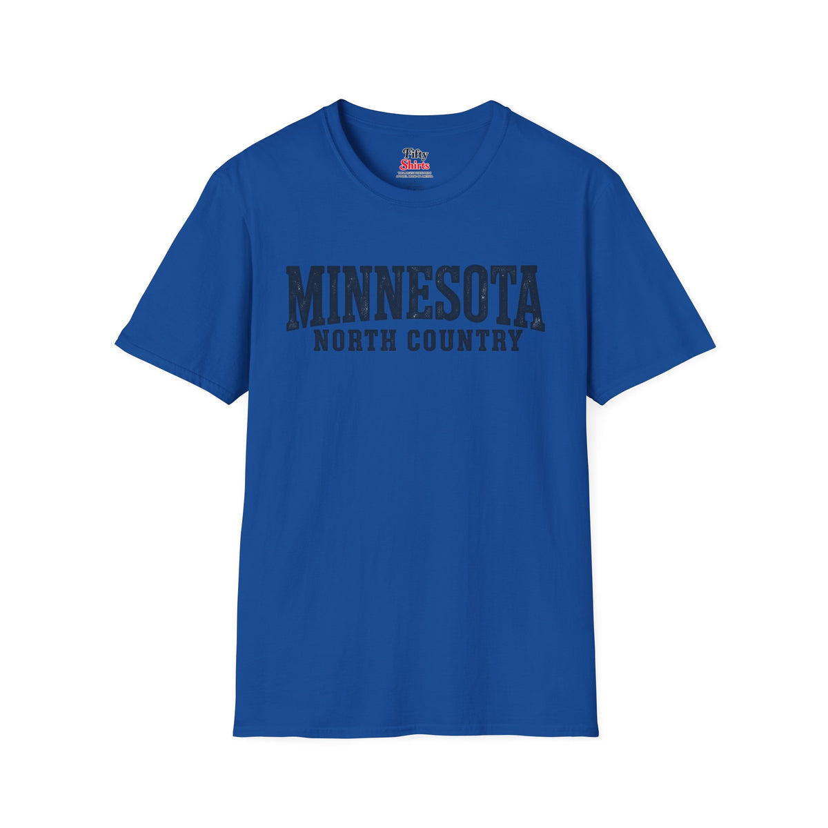 Minnesota North Country Unisex Softstyle T Shirt State Name Graphic Tee